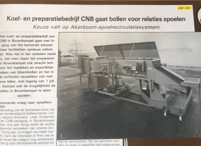 1991: Bollen spoelen voor relaties